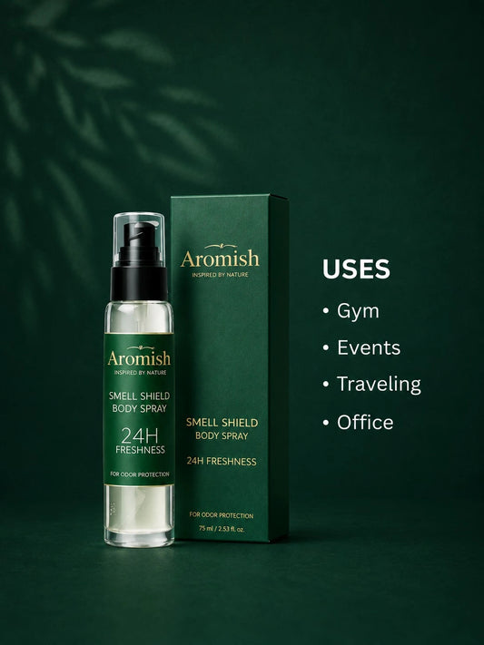 Smell Shield Body Spray by Aromish (Pack of 2)